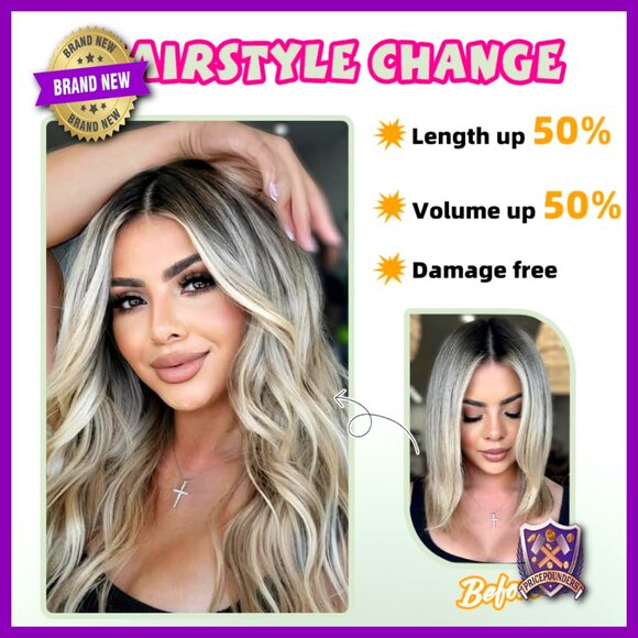 12 Inch Straight Clip In Human Hair Extensions, 7Pcs 80g Double Weft